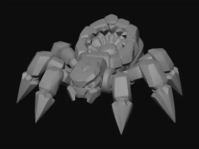 3D model for Amethyst Arachnid