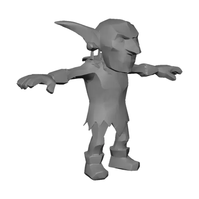 3D model for Patchwork Goblin