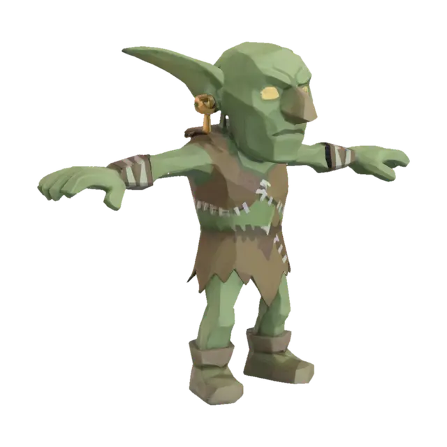 3D model for Patchwork Goblin