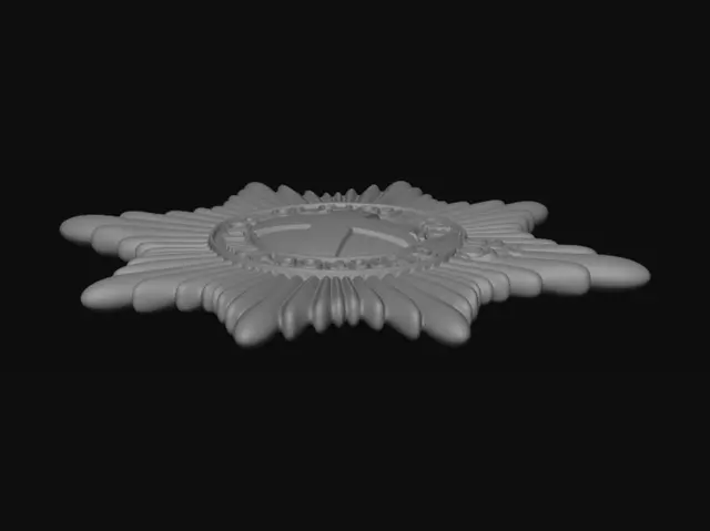 3D model for Order of the Garter star