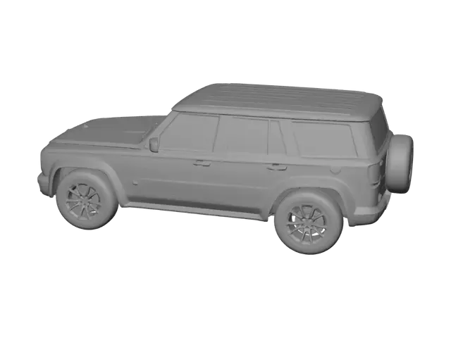 3D model for G-Class Emergence