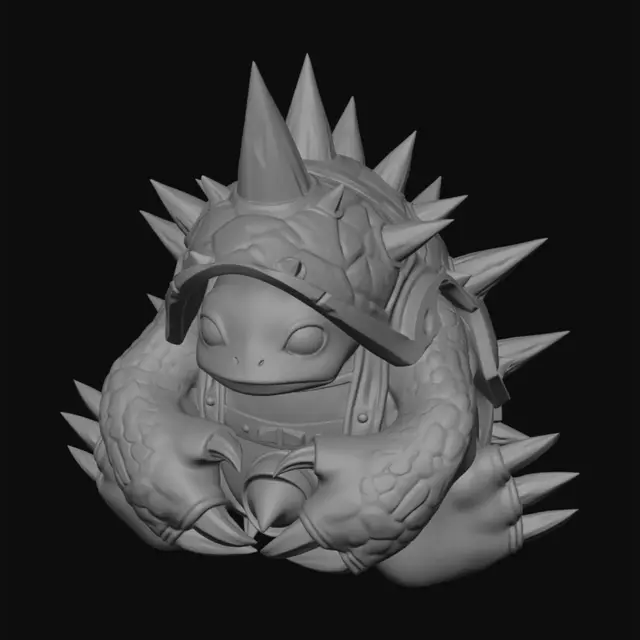 3D model for Spiked Shell Sentinel