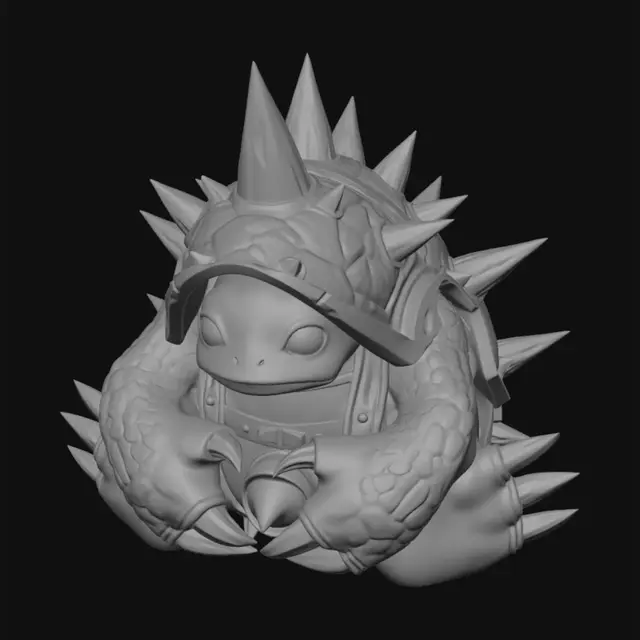 3D model for Spiked Shell Sentinel