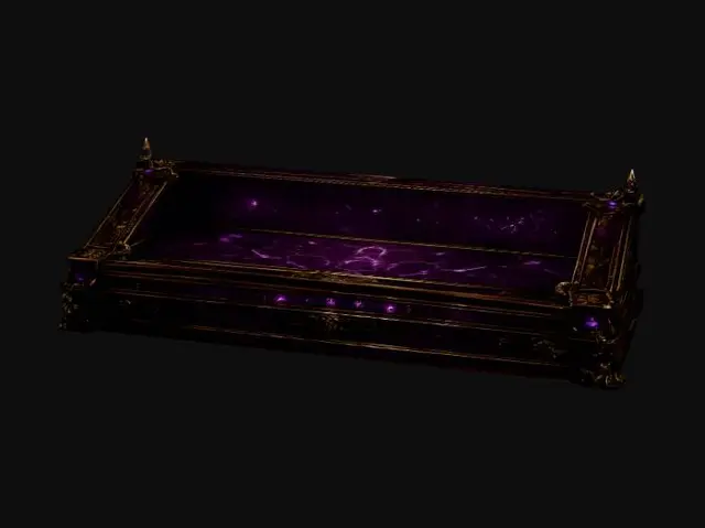 3D model for The Violet Tomb