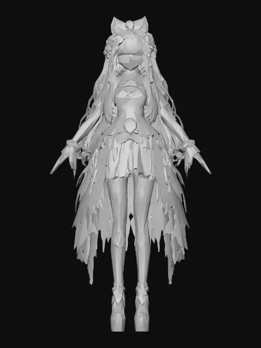 3D model for Nocturne in Lace