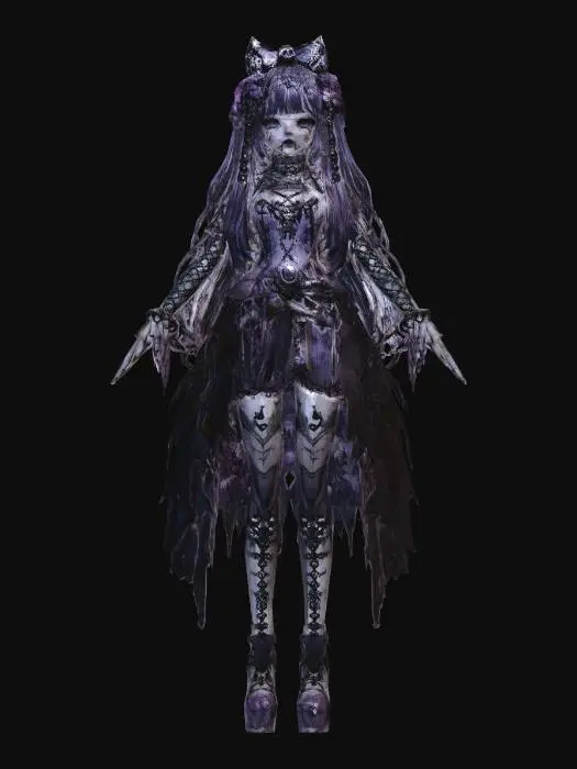 3D model for Nocturne in Lace