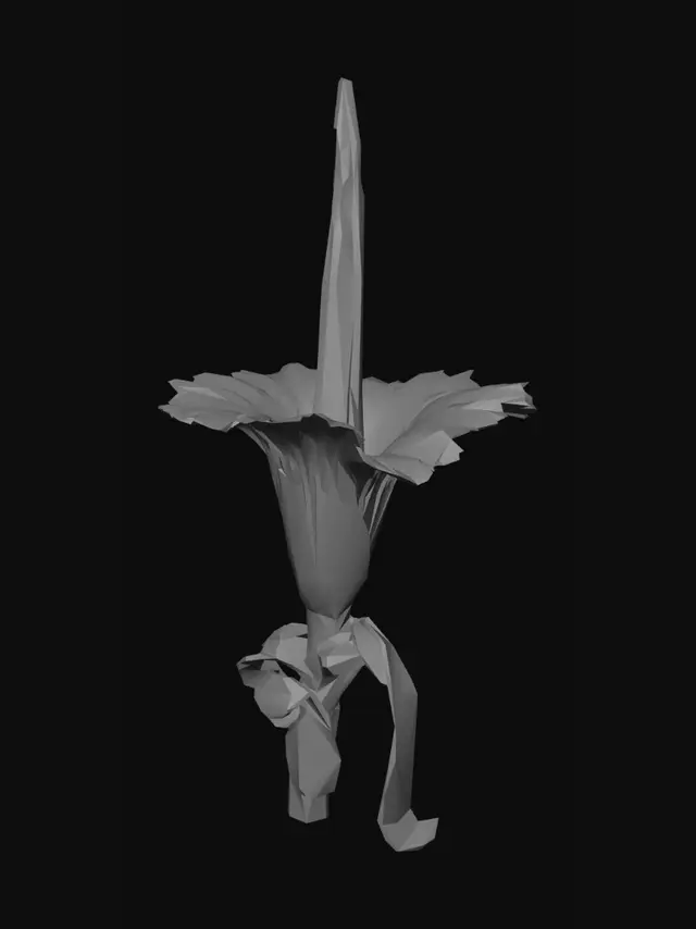 3D model for Titan Arum Bloom