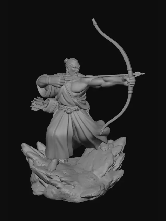 3D model for Ronin Archer on the Summit