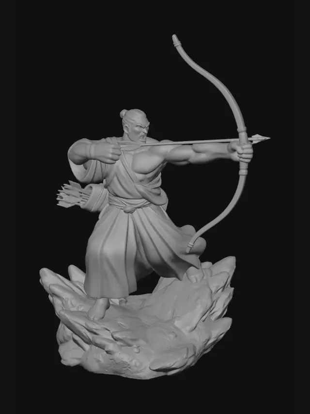 3D model for Ronin Archer on the Summit