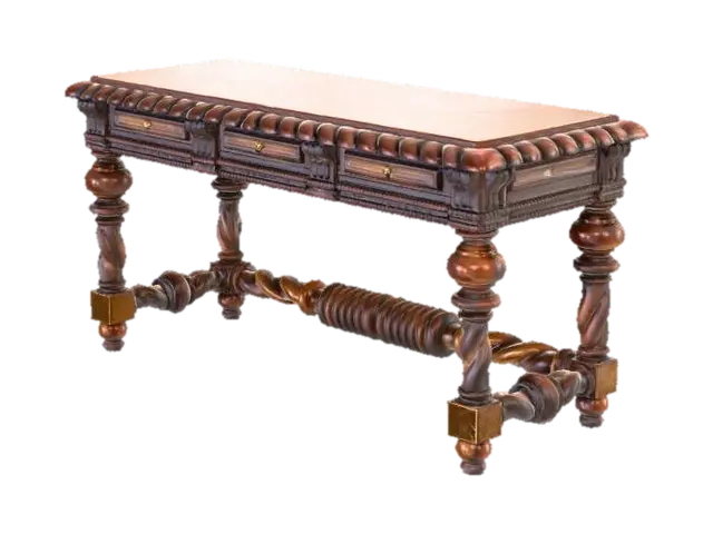 3D model for Ornate Wooden Table