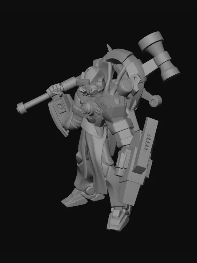 3D model for Astro Iron Cannon (Fan Made)