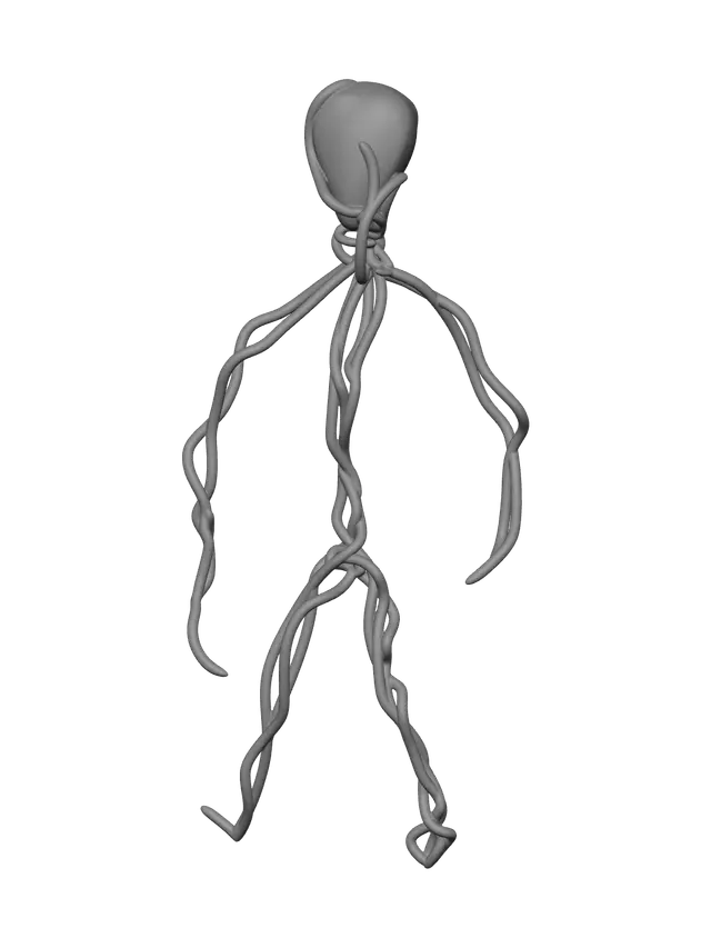 3D model for Backrooms Monster