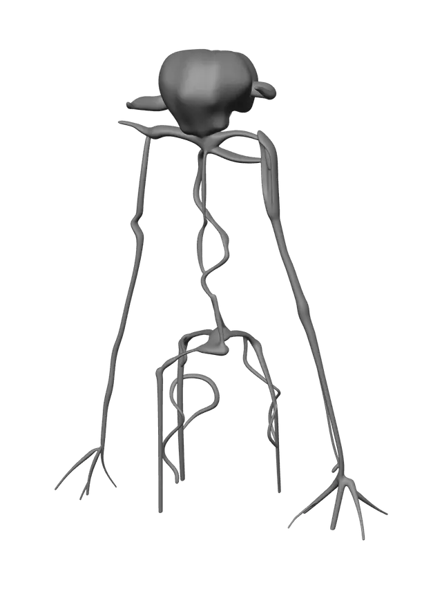 3D model for Backrooms Monster