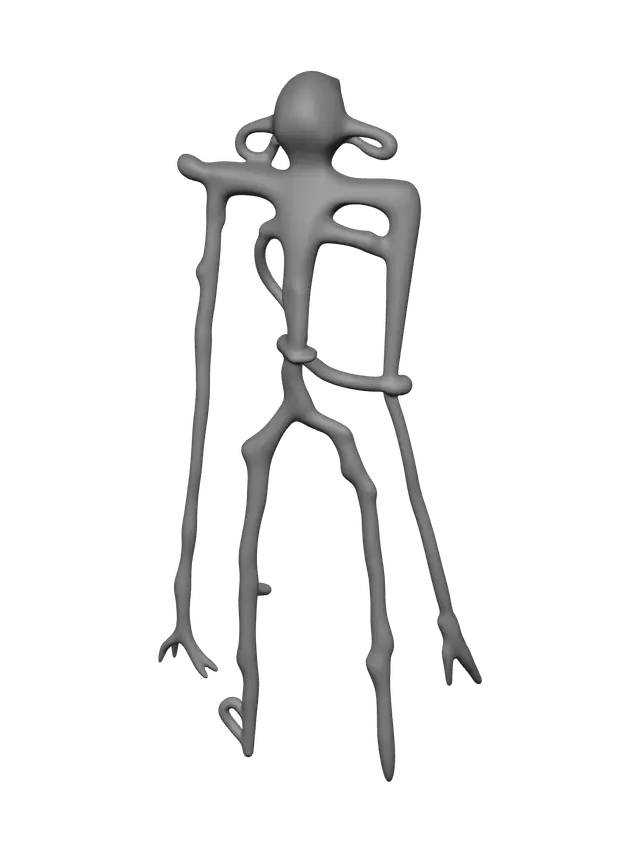 3D model for Backrooms Monster