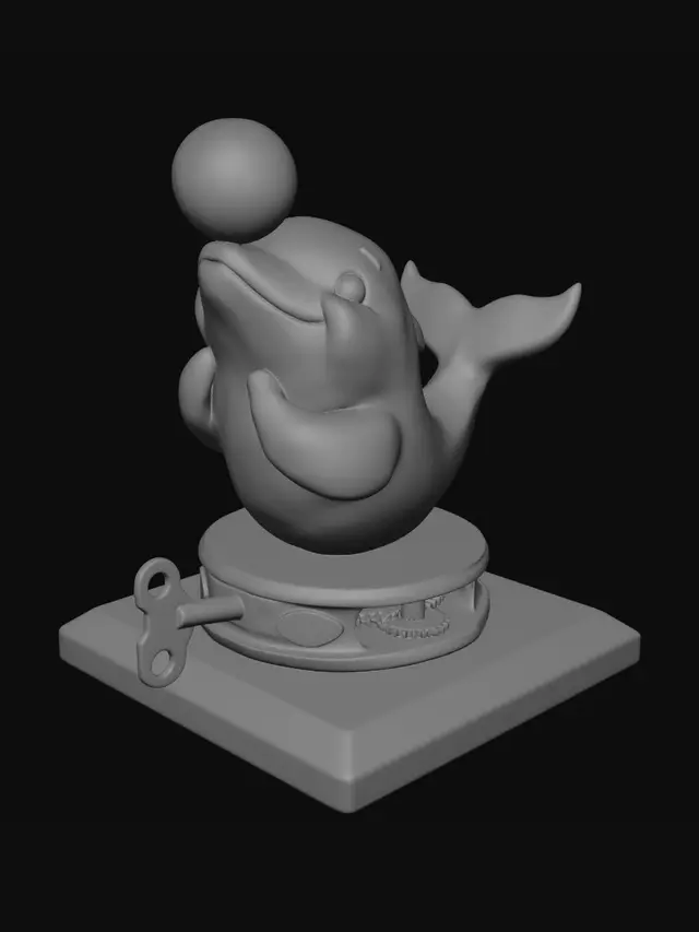3D model for Circus Seal Balancing Ball