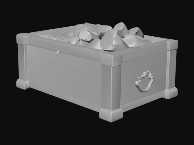 3D model for Crate of Firewood
