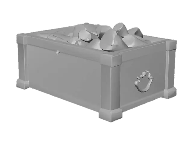 3D model for Crate of Firewood