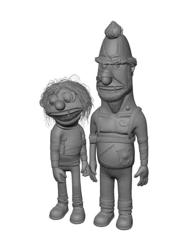 3D model for Alley Carnival Outlaws
