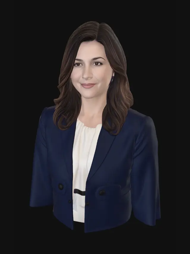 3D model for Confident corporate portrait