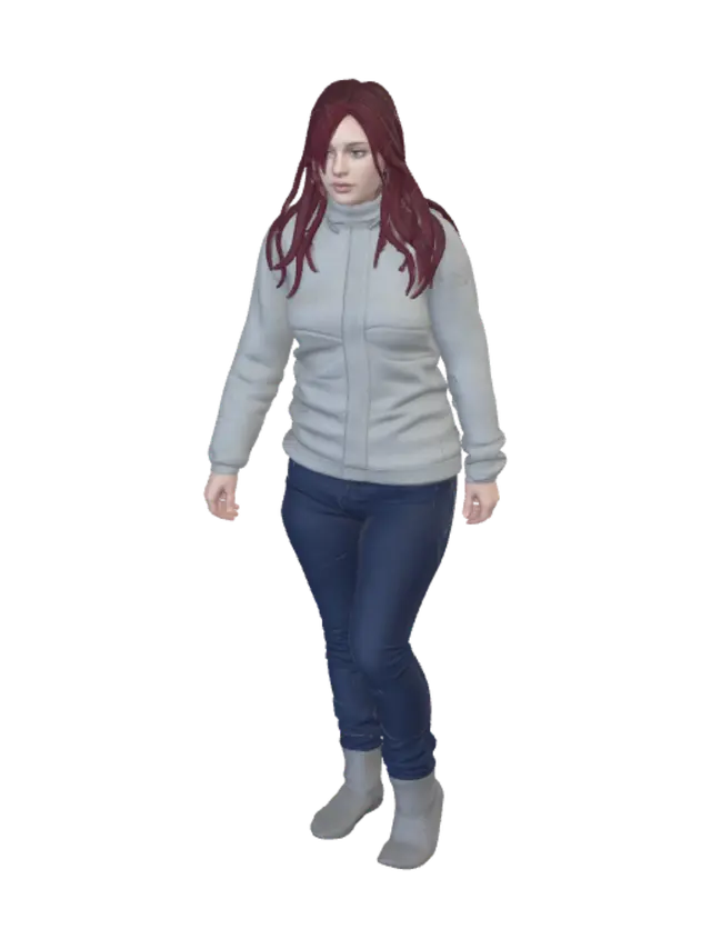Sunlit Forest Walk - Atmospheric 3D model, vytvořený pomocí AI