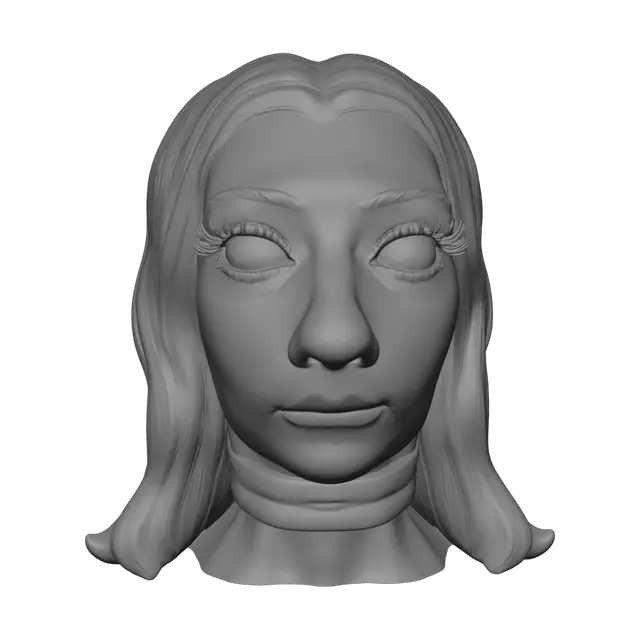 3D model for Wide-Eyed Clown