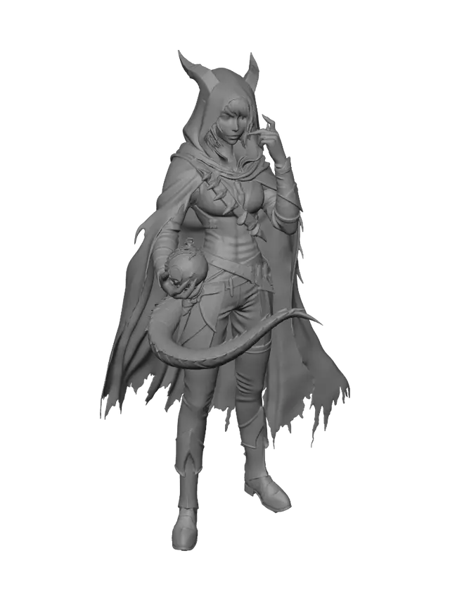 3D model for Moonbound Enchantress