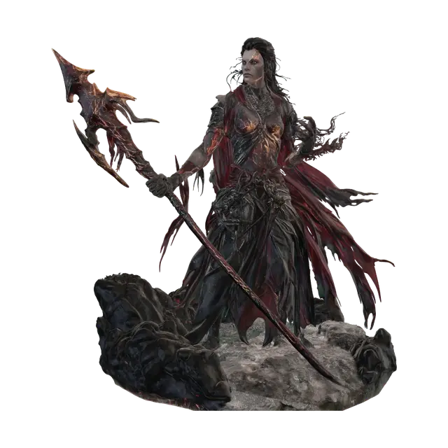 3D model for Ember Queen of the Ashes