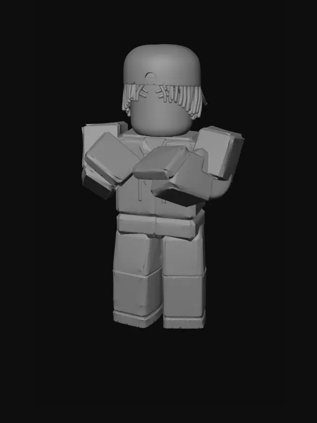 3D model for Nocturnal Librarian