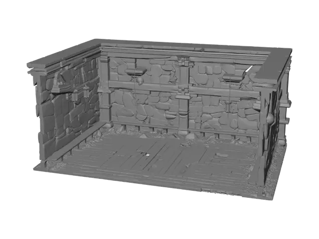 3D model for Dungeon of Lantern Light