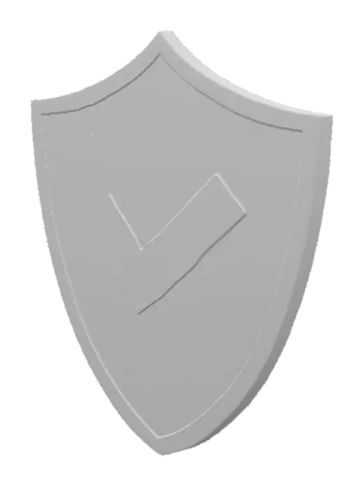 3D model for Shield Checkmark