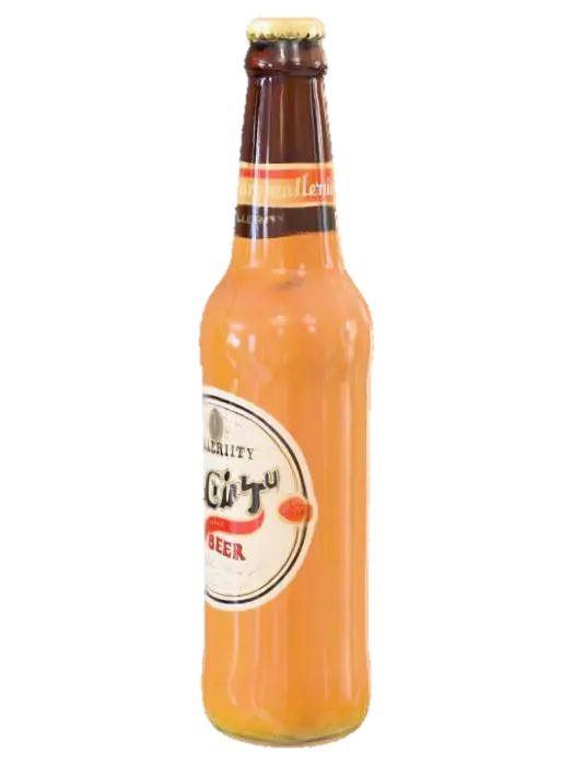 3D model for glass bottle of beer