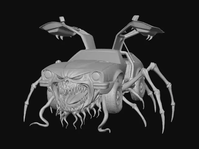 3D model for Arachnid Racer, #Halloween2025#