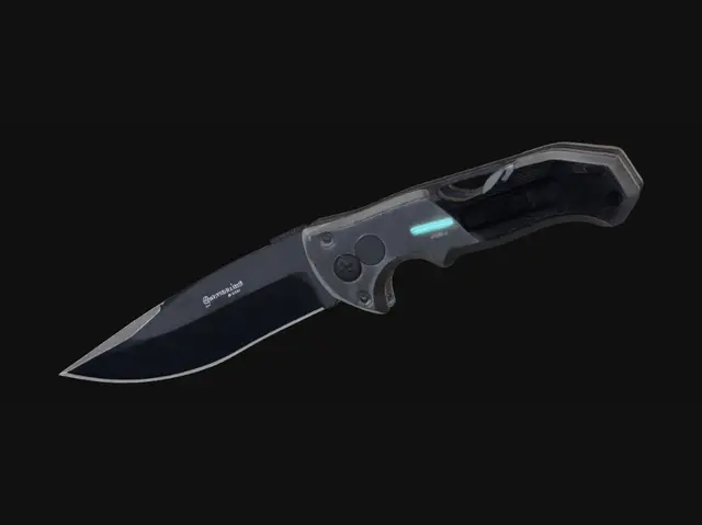 3D model for mache ein modernes hitech messer