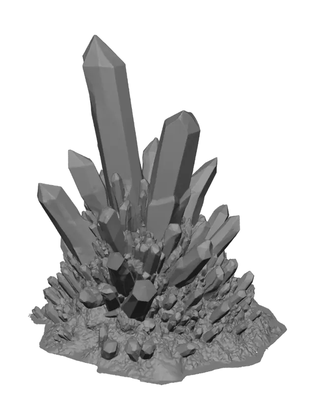 3D model for Crystal Fortress