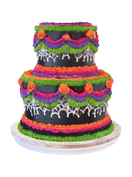 3D model for Spiderweb Celebration Cake, #Halloween2025#