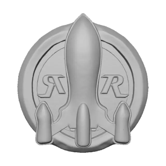 3D model for Red Rocket Emblem