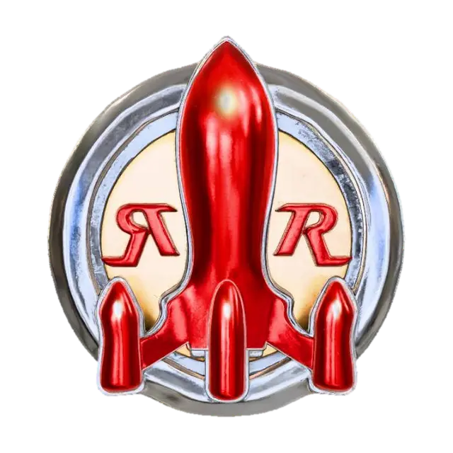 3D model for Red Rocket Emblem