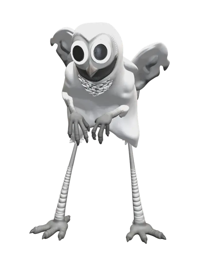 3D model for Stylized Owl 99 Nights In The Forest