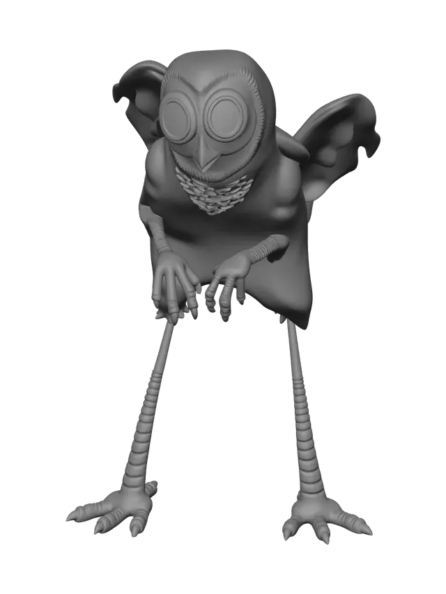 3D model for Stylized Owl 99 Nights In The Forest