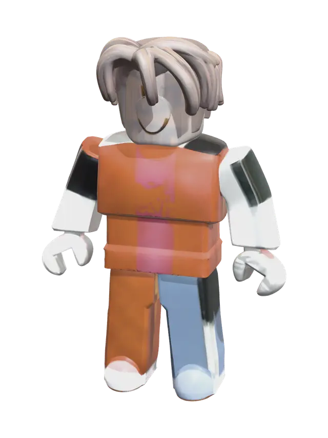 3D model for Fantasy Bacon Hair