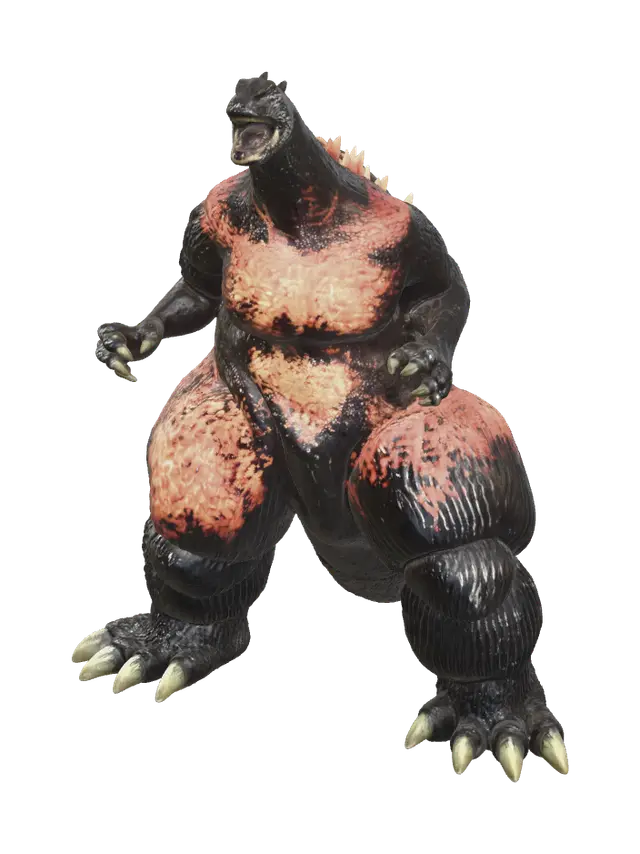3D model for Burning Godzilla