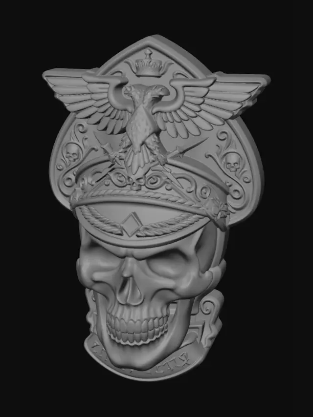 3D model for Imperial Skull Crest