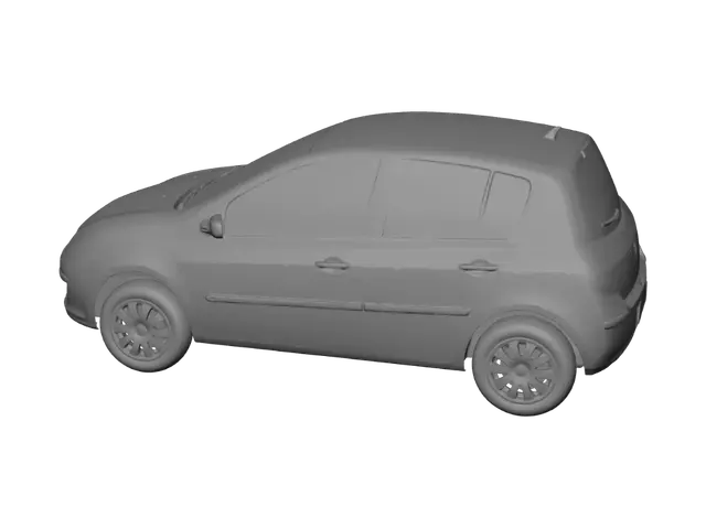 3D model for Renault Megane Hatchback