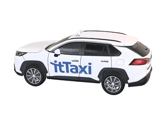 itTaxi SUV - Cleanlines 3D model, AI generated