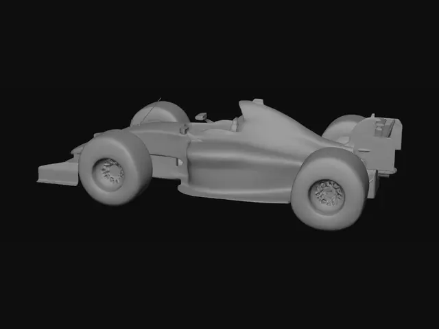 3D model for make a formula one car
