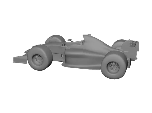 3D model for make a formula one car