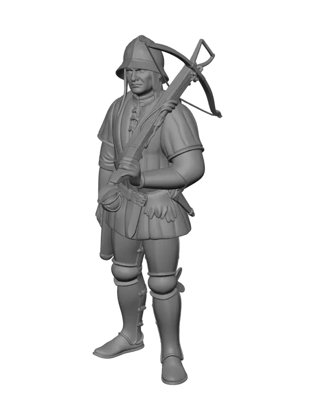 3D model for Realistic Crossbowman