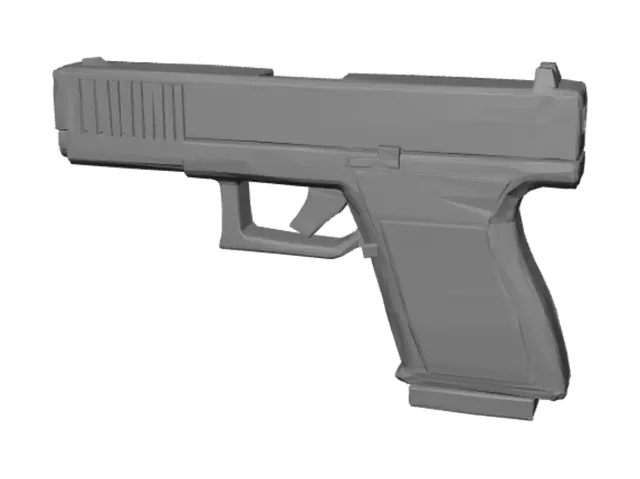 3D model for Obsidian Sidearm