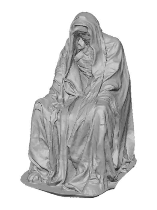 3D model for Veiled Figure of Contemplation