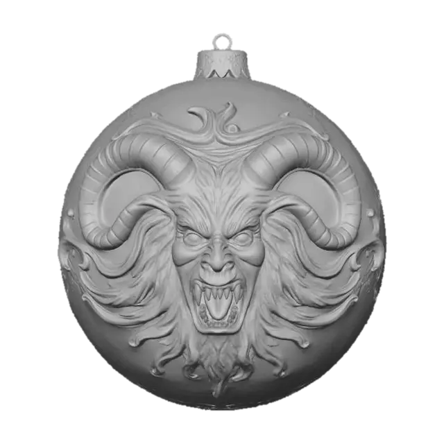 3D model for Krampus Ornament, #Christmas2025#
